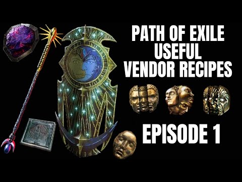 Path of Exile Useful & Unusual Vendor Recipes - PoE Sanctum League 3.20 - Episode 1 POE