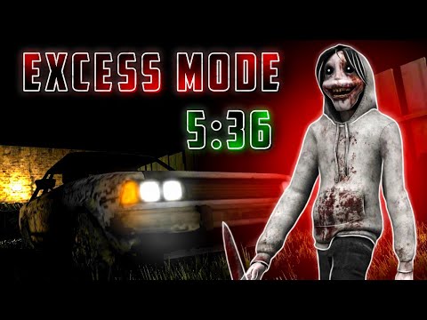 Jeff The Killer Horror Game | Car Escape | SPEEDRUN 5:36 WR