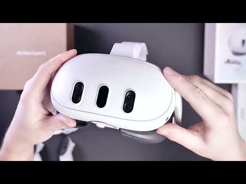Oculus Meta Quest 3 - unboxing asmr