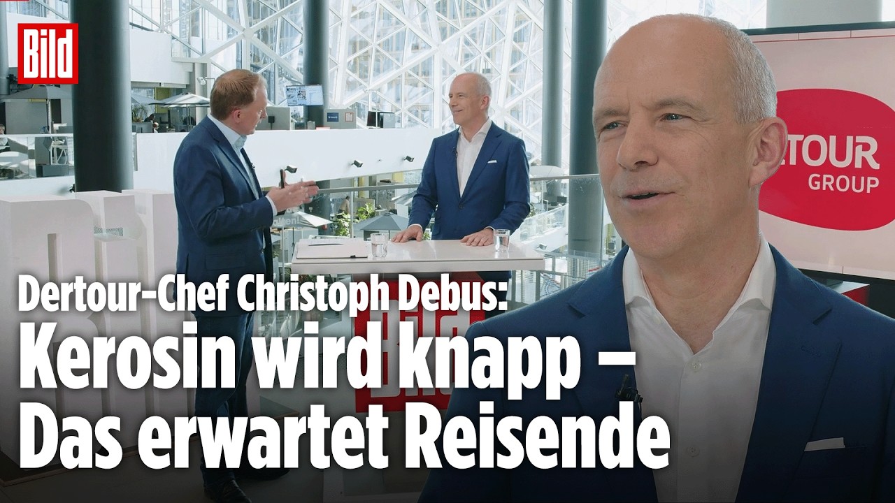 Kerosin-Krise: Was DAS für unseren Urlaub bedeutet! Reiseveranstalter-CEO erklärt!