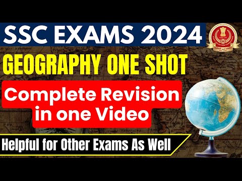 Complete Geography  For SSC CGL/CHSL Mains 2023 | Delhi Police 2023 | Parmar SSC