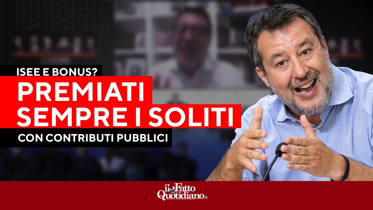 Famiglie con aiuti, Salvini: “C’è chi mette al mondo figli per prendere contributi”