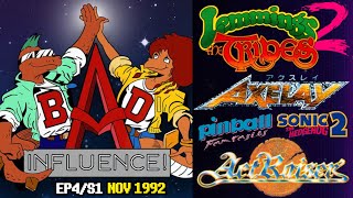 Bad Influence S1/E4 November 1992 - Full Episode #badinfluence #retrogaming #retrogames