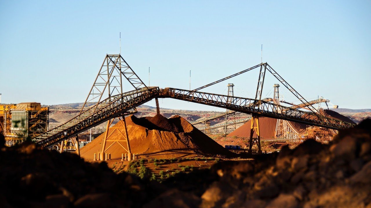 Iron ore 'really helped' economy