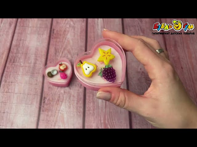 Набор колец  фигурных Фрукты в ассортименте - видео