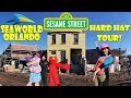 Behind The Scenes Sesame Street Land Hard Hat Construction Tour SeaWorld Orlando 1 22 19