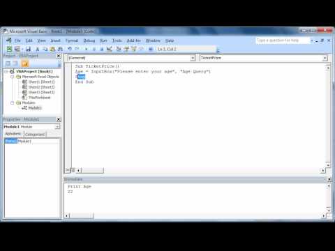 Excel VBA Intermediate Tutorial - Making Decisions