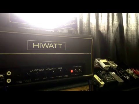 Hiwatt Custom 50 DR504 Rebuild Test