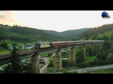 DA62-1051-2&RE4136 Sighetu Marmatiei-Beclean pe Somes pe/on Viaduct in Dealul Stefanitei24 July 2016
