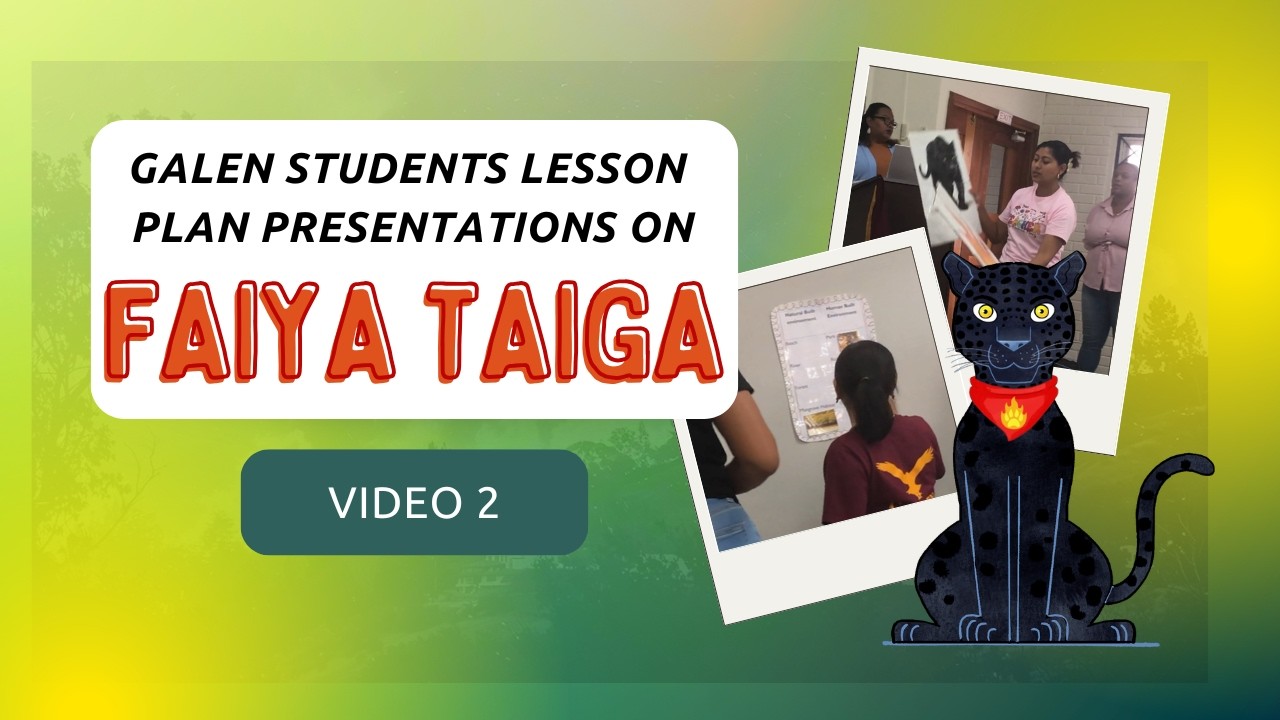 Galen Teachers Class on Faiya Taiga, Presentation 2