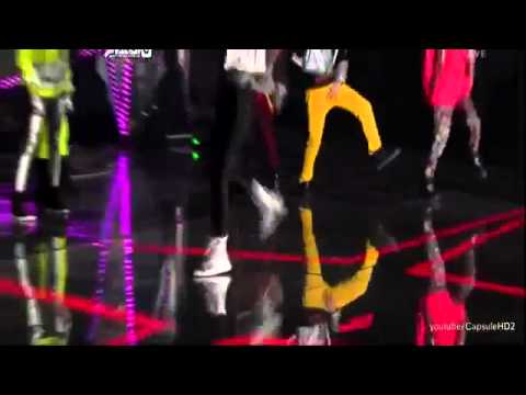 SBS Gayo Daejun- After School and Pledis Boys "NU'EST"  Party rock anthem