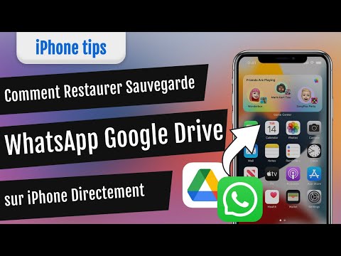 Comment restaurer la sauvegarde WhatsApp Google Drive sur iPhone
