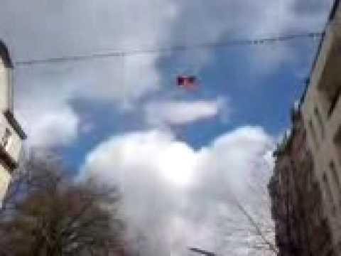 Tibetan Flag over Berlin