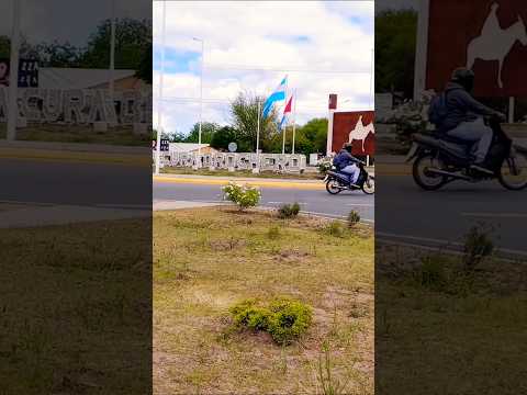 Rotonda del Santo Cura Brochero, Traslasierras, Córdoba, Argentina.#curabrochero