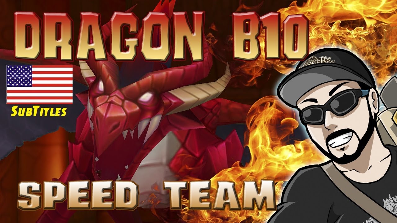 Dragon B10 Speed Team : 46s ! Summoners War ( English SubTitles )
