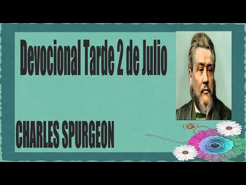 Devocional Charles Spurgeon Tarde 2 de Julio - Salmo 28:1