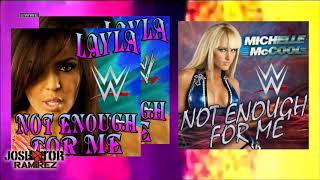 WWE: Not Enough For Me (Michelle McCool/Layla) by Jim Johnston - DL w. Custom Cover
