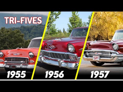The History Of The Tri Five Chevys
