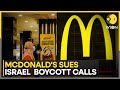 Malaysia: McDonald's sues Israel boycott movement for $1 million in damages | WION