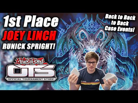 Yu-Gi-Oh! 1st Place Case Event WINNER: Runick Spright Deck Profile [ft. Joey Linch] Sept 2022!