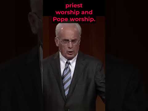 John MacArthur |  The Pope Is The Biggest Christianity Hoax #religion #shorts #bible #short #jesus