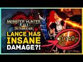 Monster Hunter Rise Sunbreak - Lance Has INSANE Damage?! Speedrun Reaction