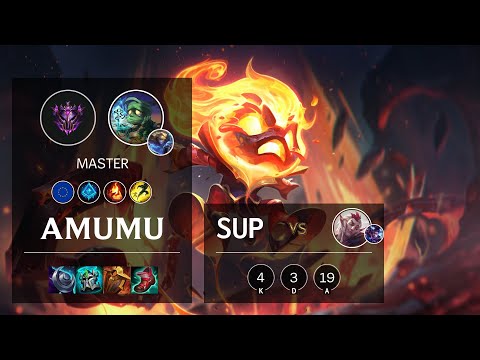 Amumu Support vs Rakan - EUW Master Patch 11.23