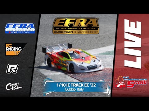 EFRA 1/10th IC Track Euros 2022 - Saturday  - Finals Day!