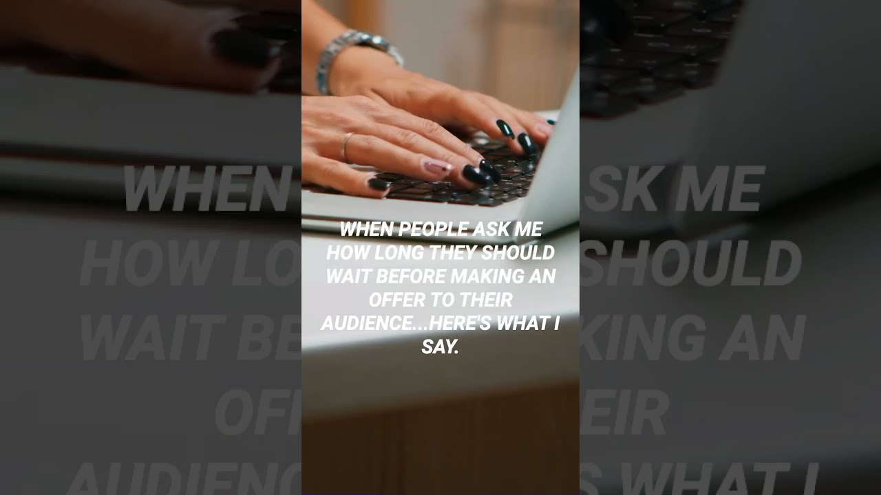 When Should You Start Making Offers To Your Ideal Customers? Here's when... #podcast