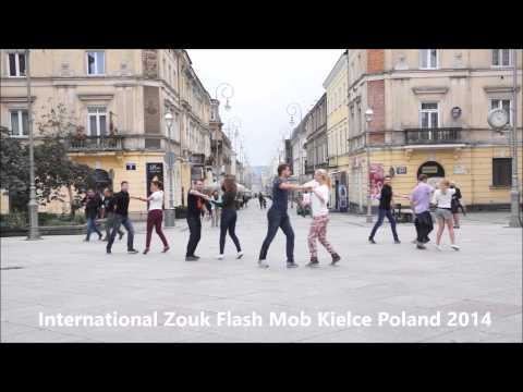 International Zouk Flash Mob Kielce Poland 2014