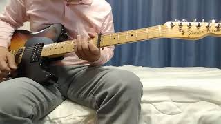 Chris Rea/Let&#39;s Dance(studio)Chris Rea&#39;s part guitar cover.