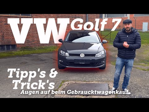 "Buyer beware when buying a used car" Golf 7 TDI car buying tips! Engine & transmission / Petrol ...