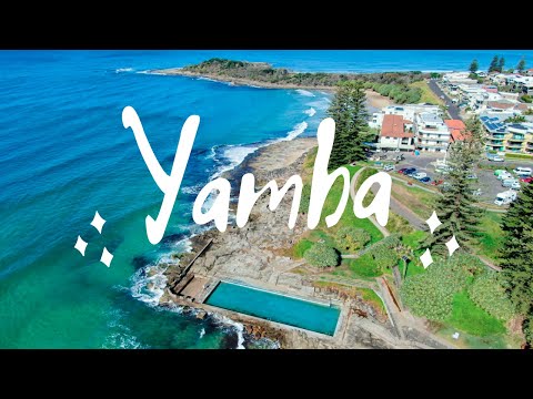 YAMBA BEACH NSW | DRONE FLYOVER 4K 🏝💦