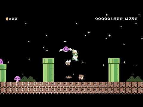夜の初代1 1は  くさったキノコに汚染されたようです。 by ドゥル 🍄 Super Mario Maker 2 🍄 No Commentary 1cd