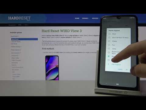 Wiko View 3 - List of Ringtones