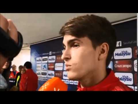 Denis y Bacca tras el Sevilla 3-0 Elche