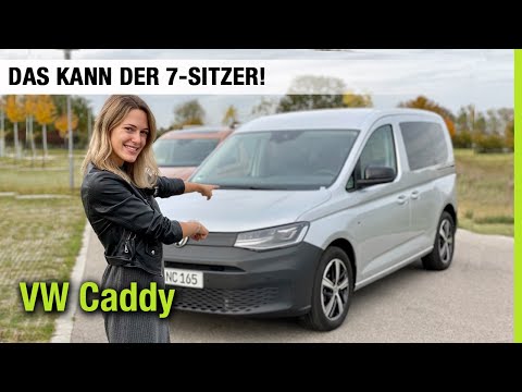 VW Caddy (2021) 🤍 Das kann der 7-Sitzer! 💺 Fahrbericht | Review | Test | Vergleich | DSG | Motoren