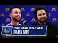 ReporterKlay S EXCLUSIVE Steph Curry Postgame Interview