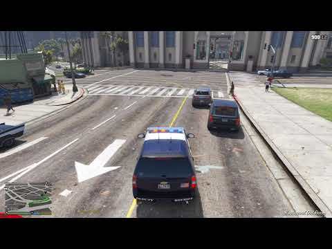 GTA 5 MOD - TAHOE TRAFFIC RESPONSE (GTA 5 REAL LIFE POLICE PC MOD)
