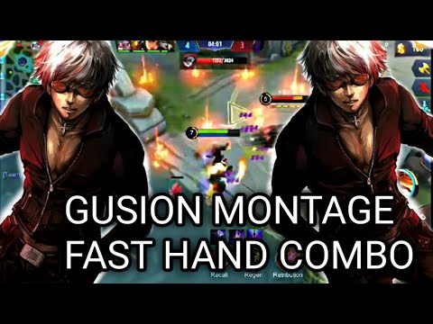 EXE.HATE GUSION GOD FAST HAND KILL MONTAGE!!MOBILE LEGENDS