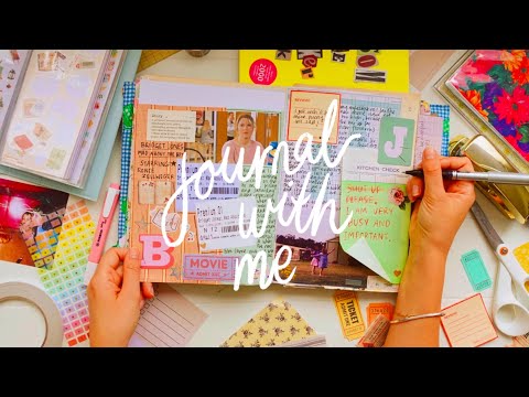 junk journal with me  process video ideas tips