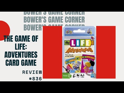 Bower's Game Corner: The Game Of Life: Adventures Card Game Review