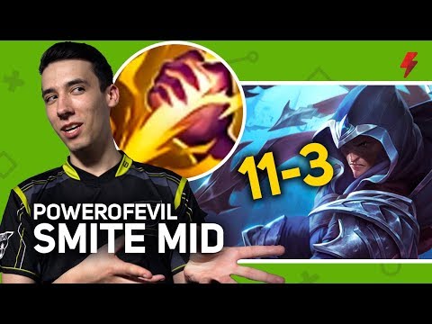 SMITE MID GUIDE | How PowerOfEvil gets a 2-3 level advantage early game