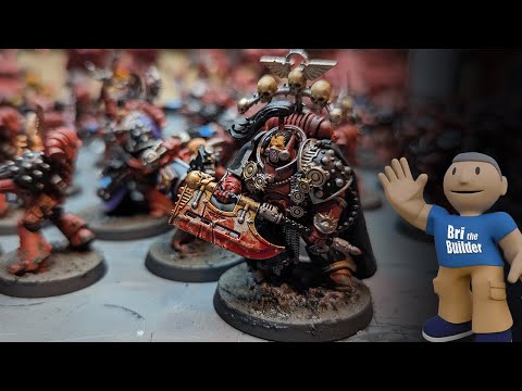 Batch Painting 84 Word Bearer's