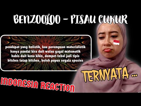 INDO REACT TO " BENZOOLOO - PISAU CUKUR ! " UNIK JUDUL LAGUNYA | REAKSI ORANG INDONESIA ...