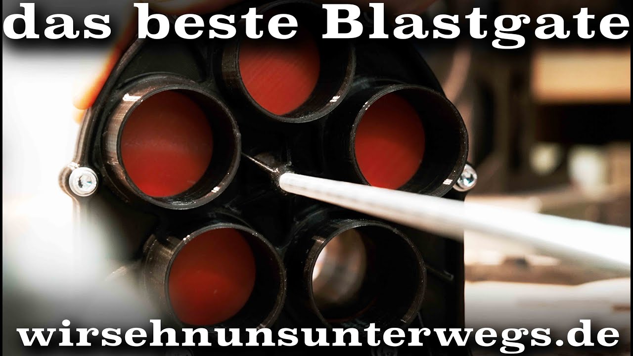 Blastgate DN50 - 5way 3D Print Model