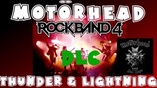 Motörhead - Thunder &amp; Lightning - Rock Band 4 DLC Expert Full Band (February 16th, 2016)