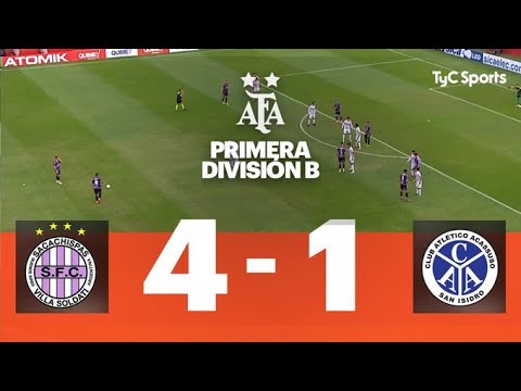 Sacachispas 4-1 Acassuso | Primera División B
