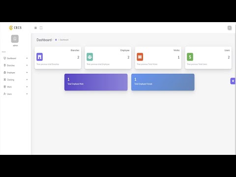 Employee Time Management PHP and MySQL Open Source