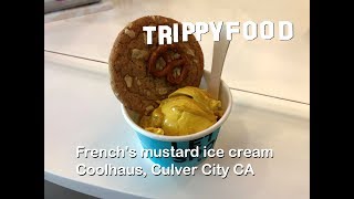 I Scream: French's mustard ice cream, Coolhaus, Culver City CA